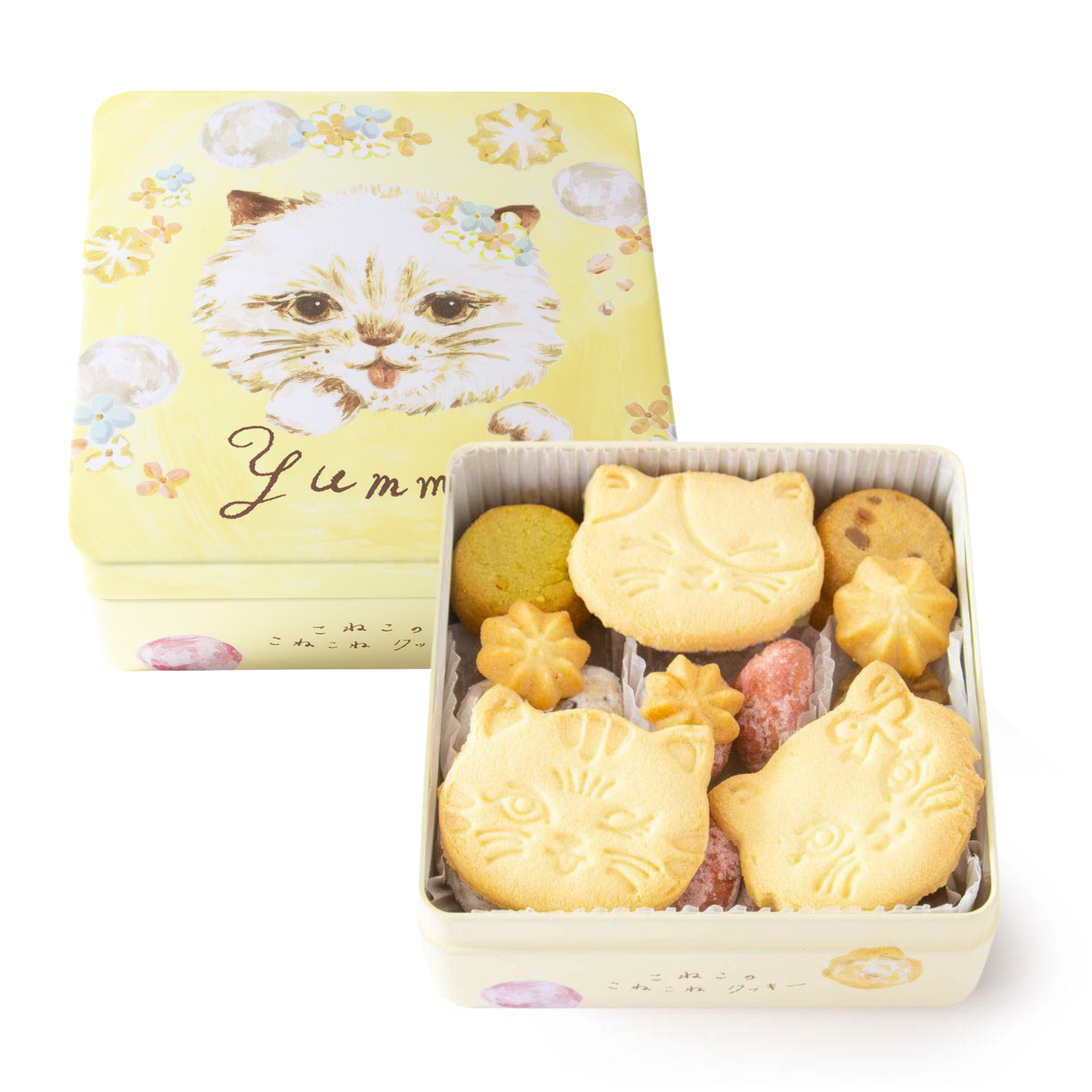 こねこのこねこねクッキー缶 Yummy ｜DADACA Online Store