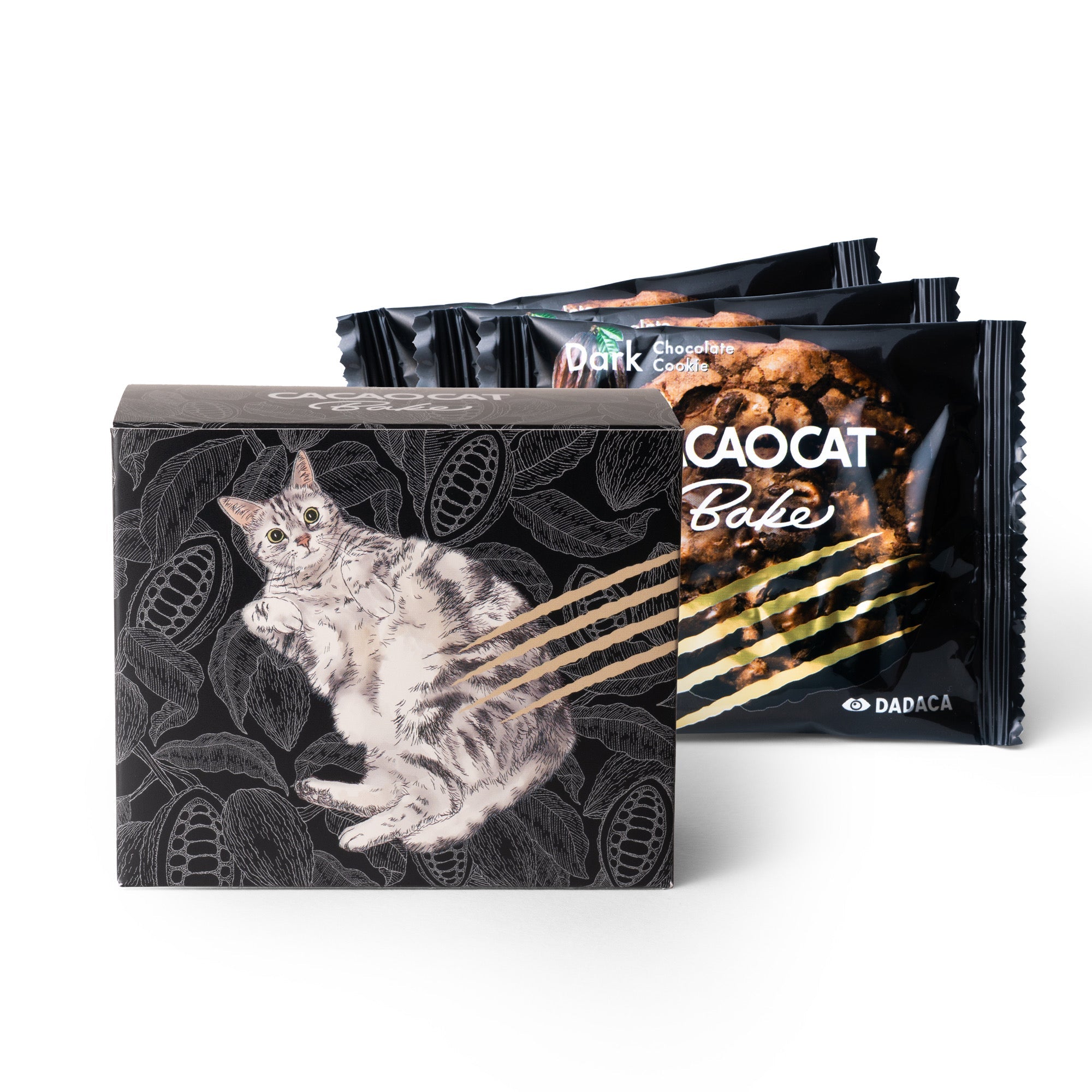 CACAOCAT Bake ダーク 3個入り ｜DADACA Online Store