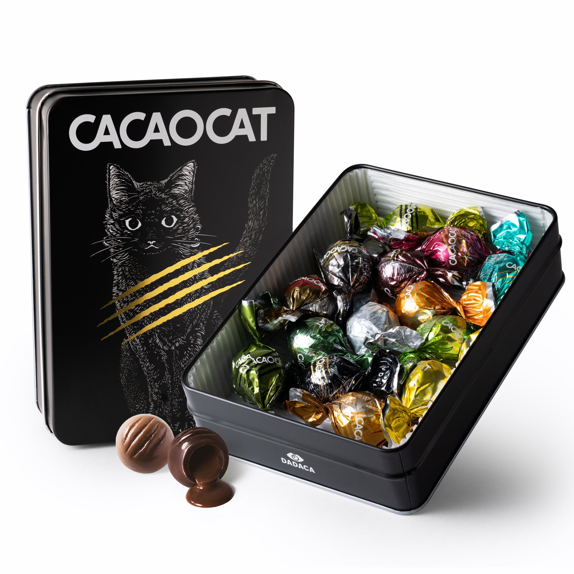 CACAOCAT缶 14個入り BLACK ｜DADACA Online Store
