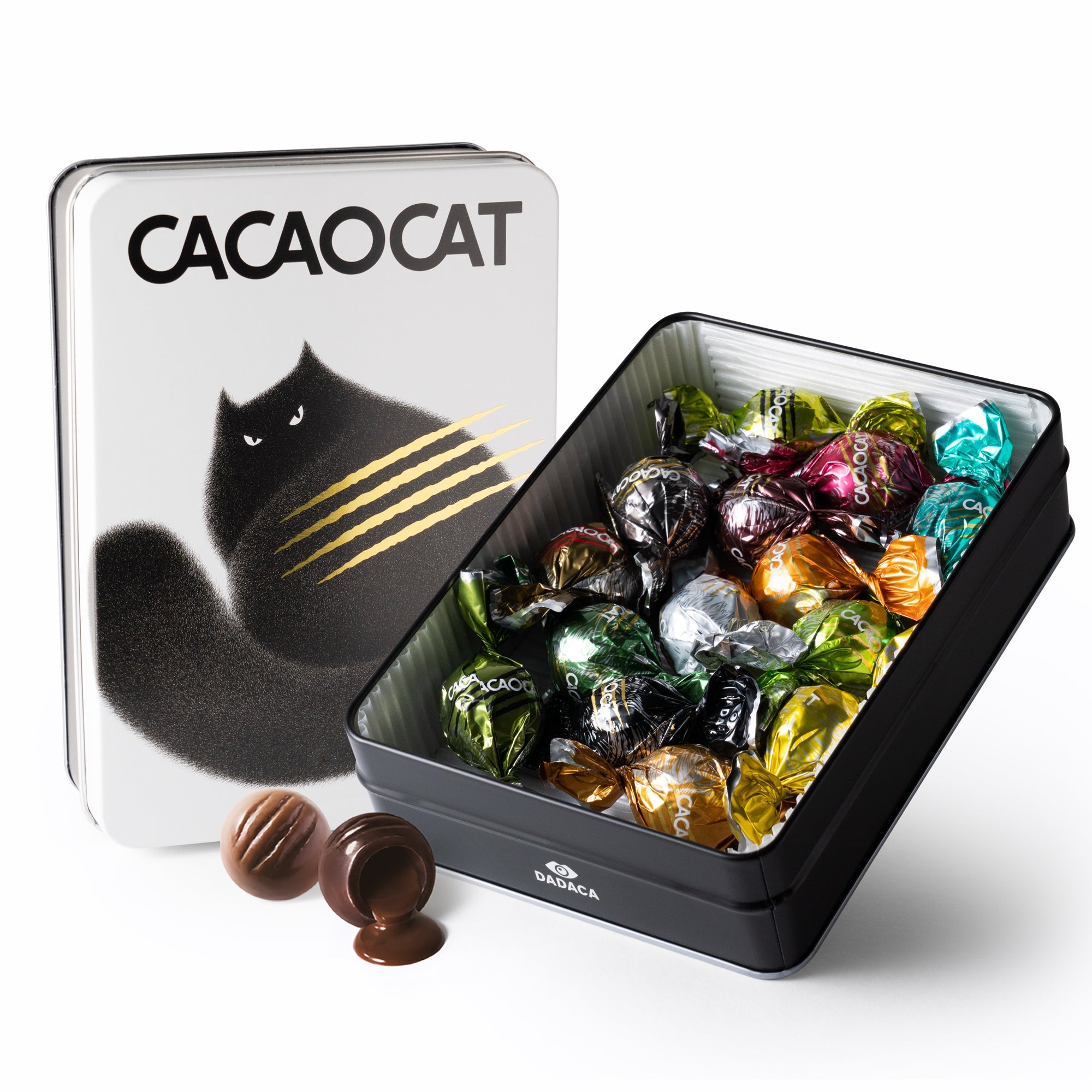 CACAOCAT缶 14個入り WHITE ｜DADACA Online Store