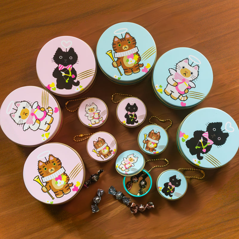 カプセルトイ CACAOCAT缶 ミニマスコット 全6種セット