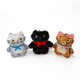 カプセルトイ CACAOCAT もふもふぬいぐるみ 全6種セット