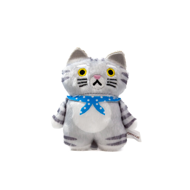 カプセルトイ CACAOCAT もふもふぬいぐるみ 全6種セット