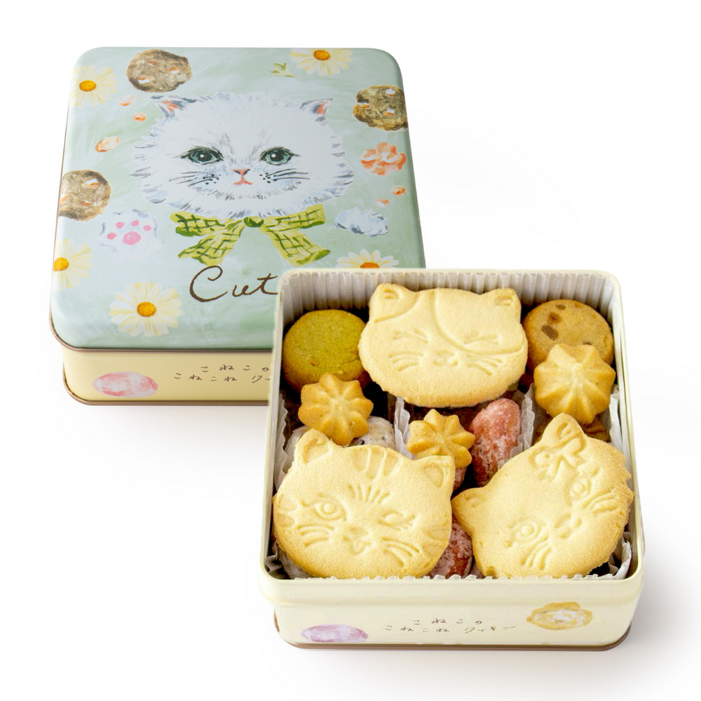 ★クッキー★　0705 こねこのこねこねクッキー缶 Cute ｜DADACA Online Store