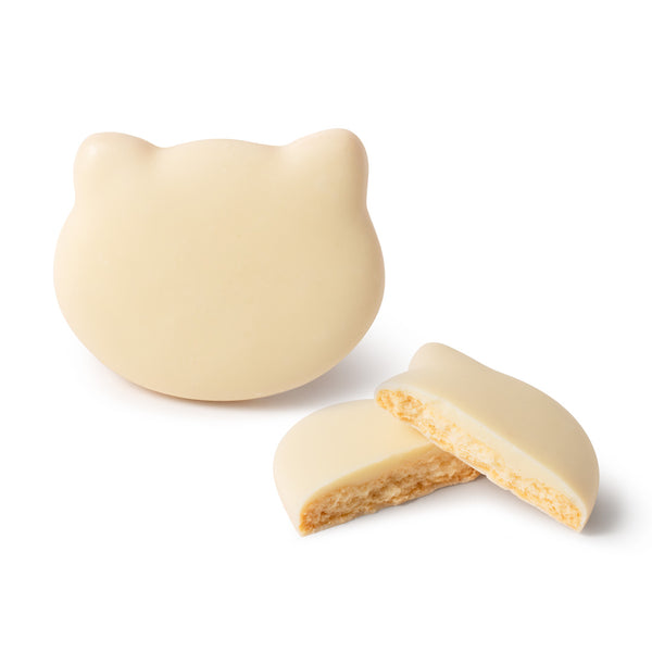 こねこのこねこねクッキー缶 White chocolate