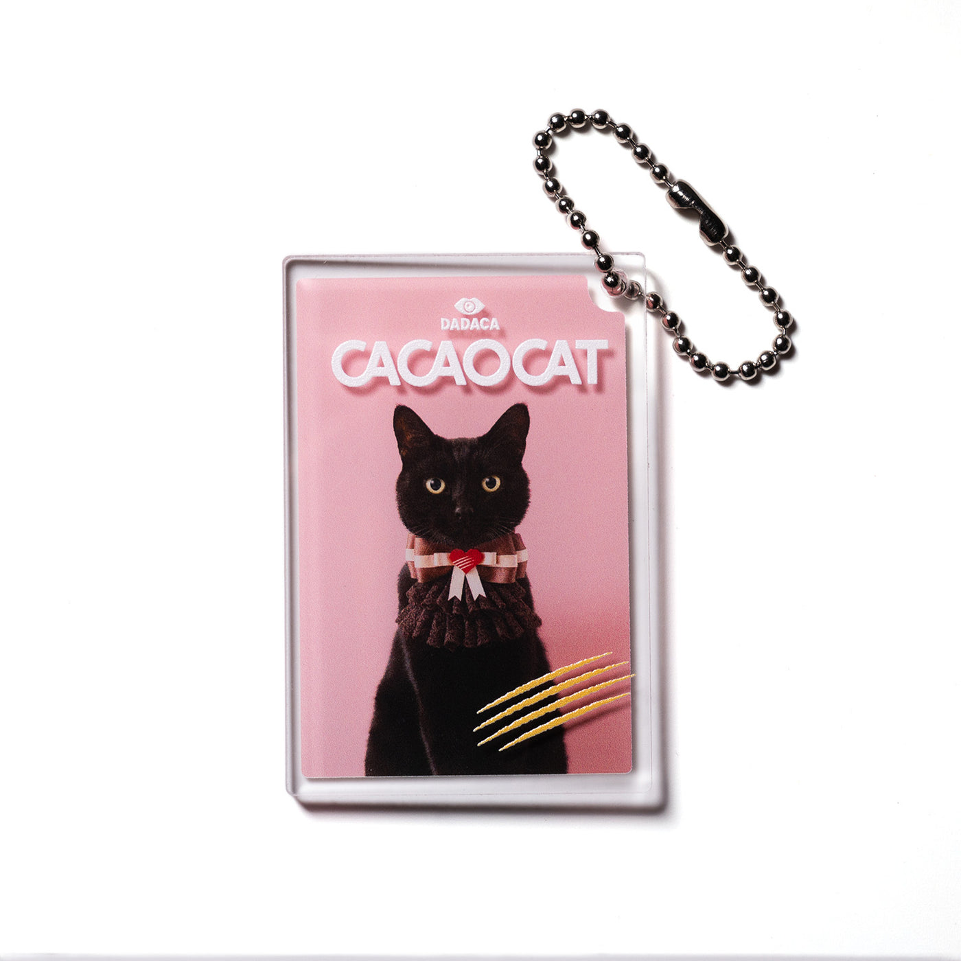 数量限定》CACAOCAT缶 14個入＋アクリルキーホルダーセット ｜DADACA
