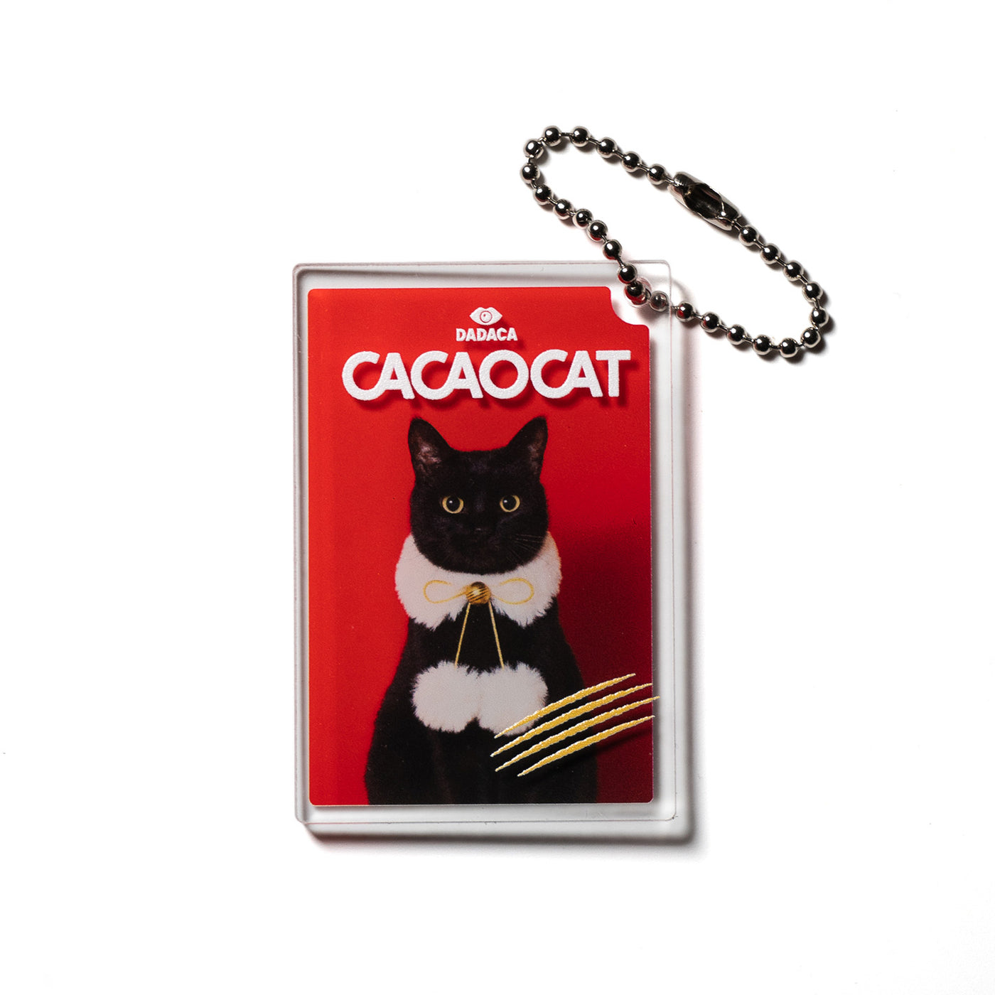 数量限定》CACAOCAT缶 14個入＋アクリルキーホルダーセット ｜DADACA