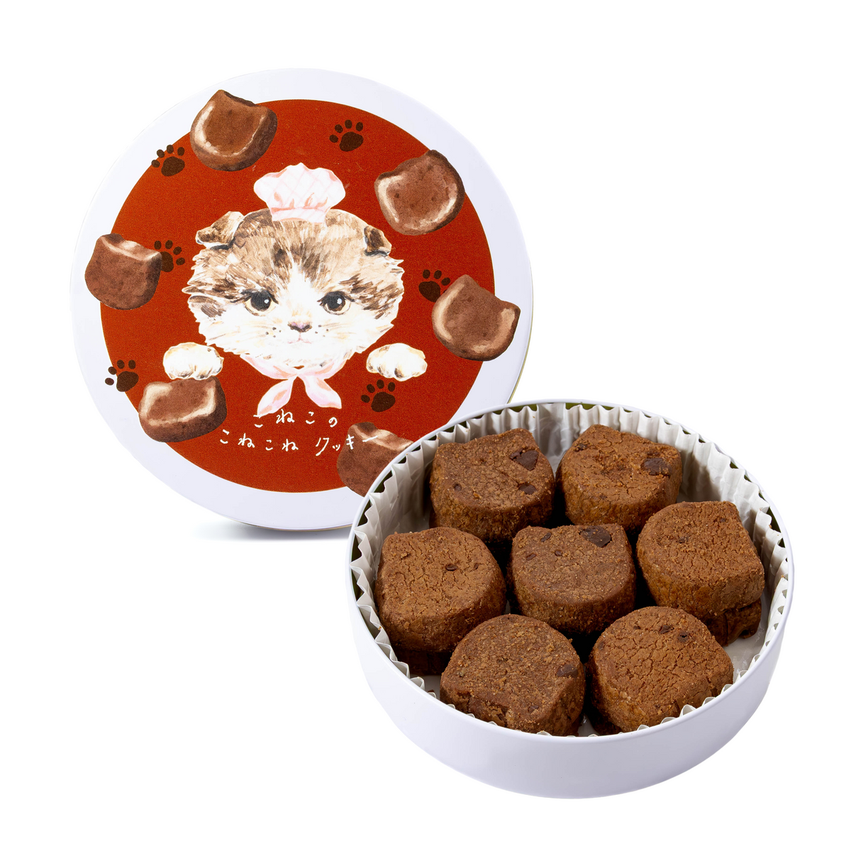 こねこのこねこねクッキー缶 （Love・Happy・Yummy） | DADACA