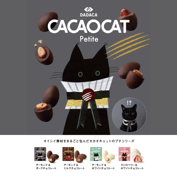 Syotaroダークモカ&ココア ２個セットおまとめ CACAOCAT petite缶 アーモンド＆ホワイト ｜DADACA Online Store