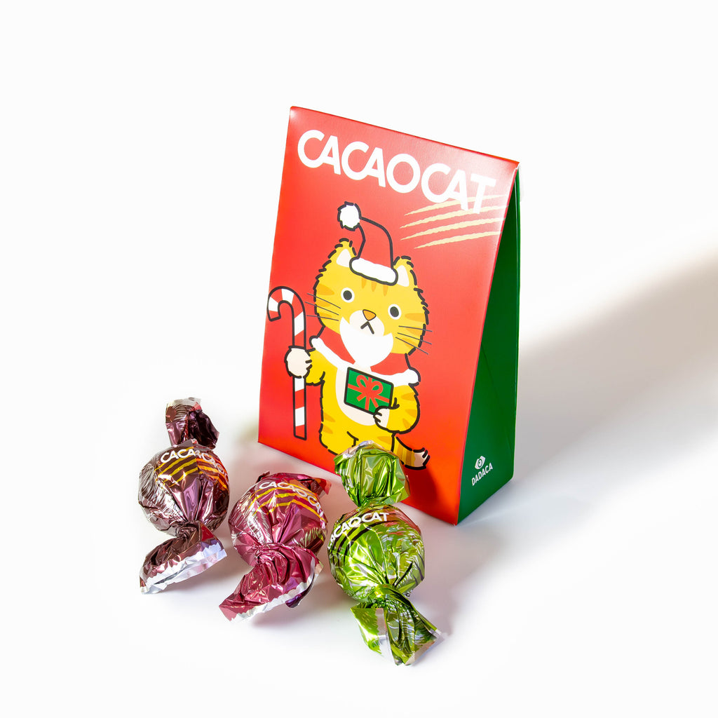 CACAOCAT 3個入り Christnyas サンタクロース ｜DADACA Online Store