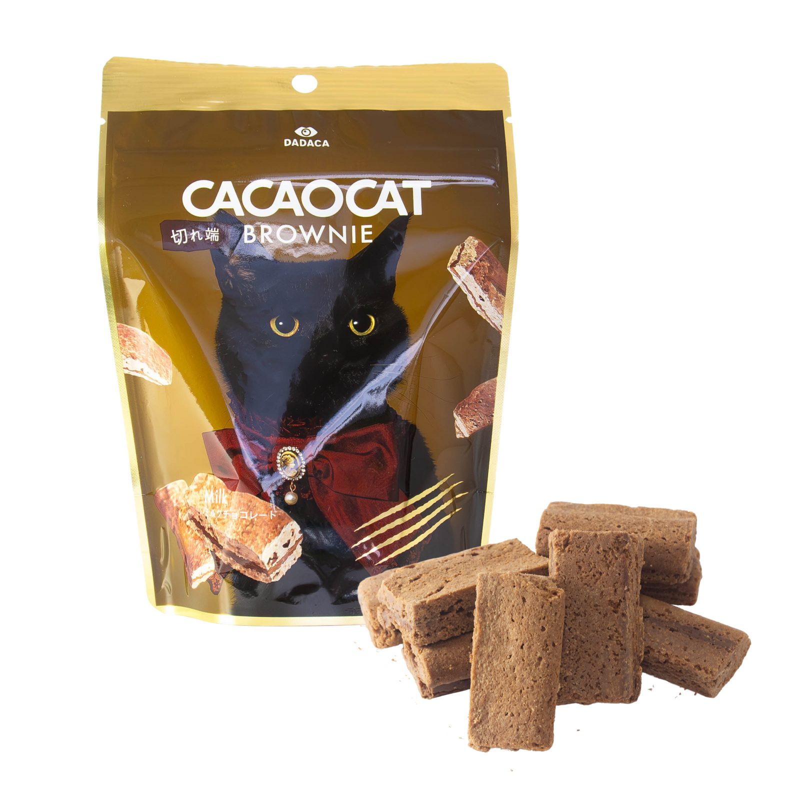 CACAOCAT BROWNIE ミルク 切れ端 60g ｜DADACA Online Store