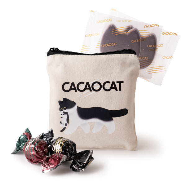 CACAOCAT ポーチ 4個入り【はちわれ】