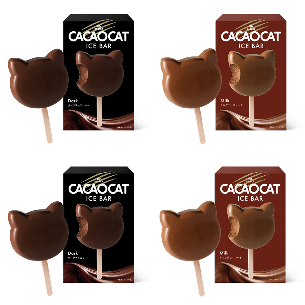 CACAOCAT ICE BAR 4個セット ｜DADACA Online Store