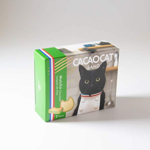 CACAOCAT SAND 抹茶 2個入り