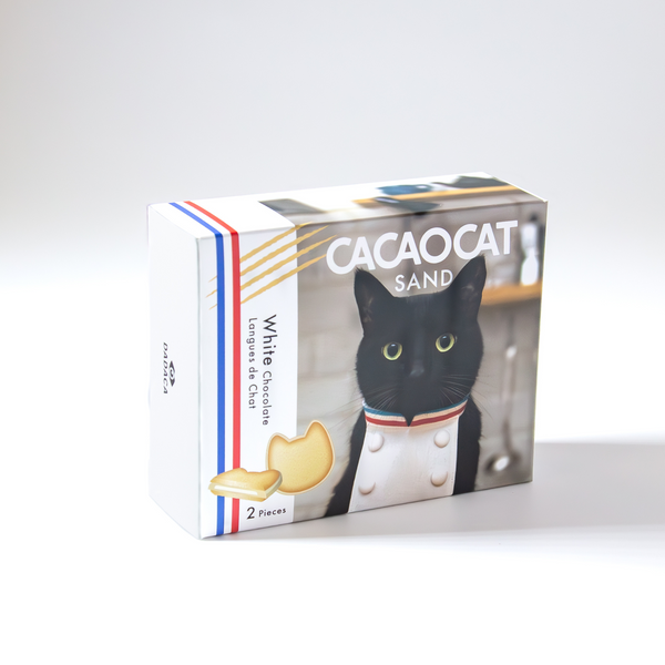 CACAOCAT SAND ホワイト 2個入り