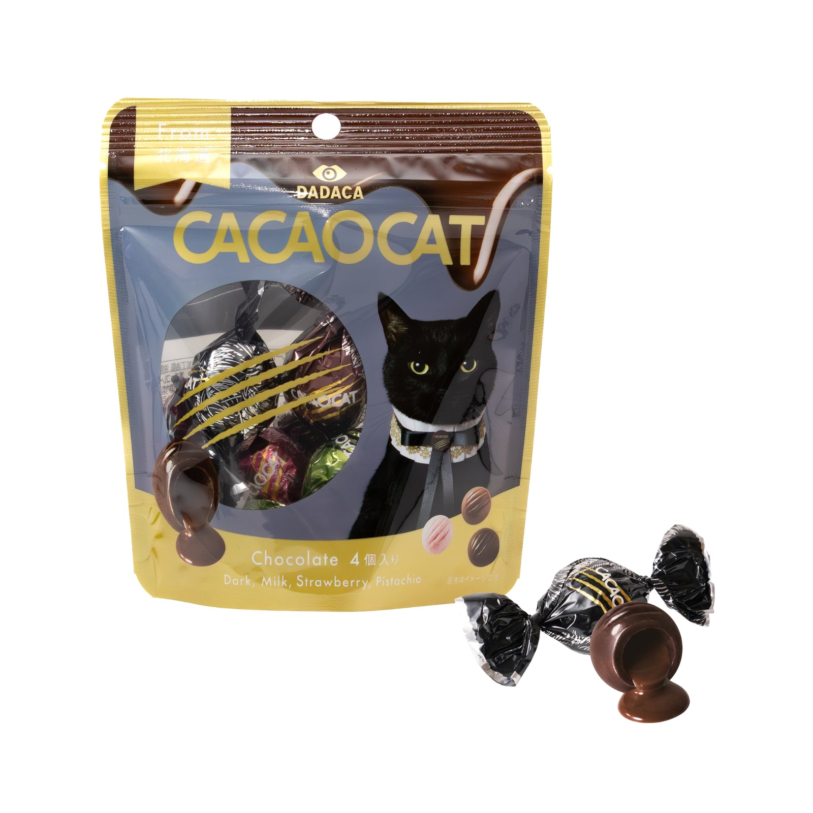 CACAOCAT ゴールド mix 4個入 ｜DADACA Online Store