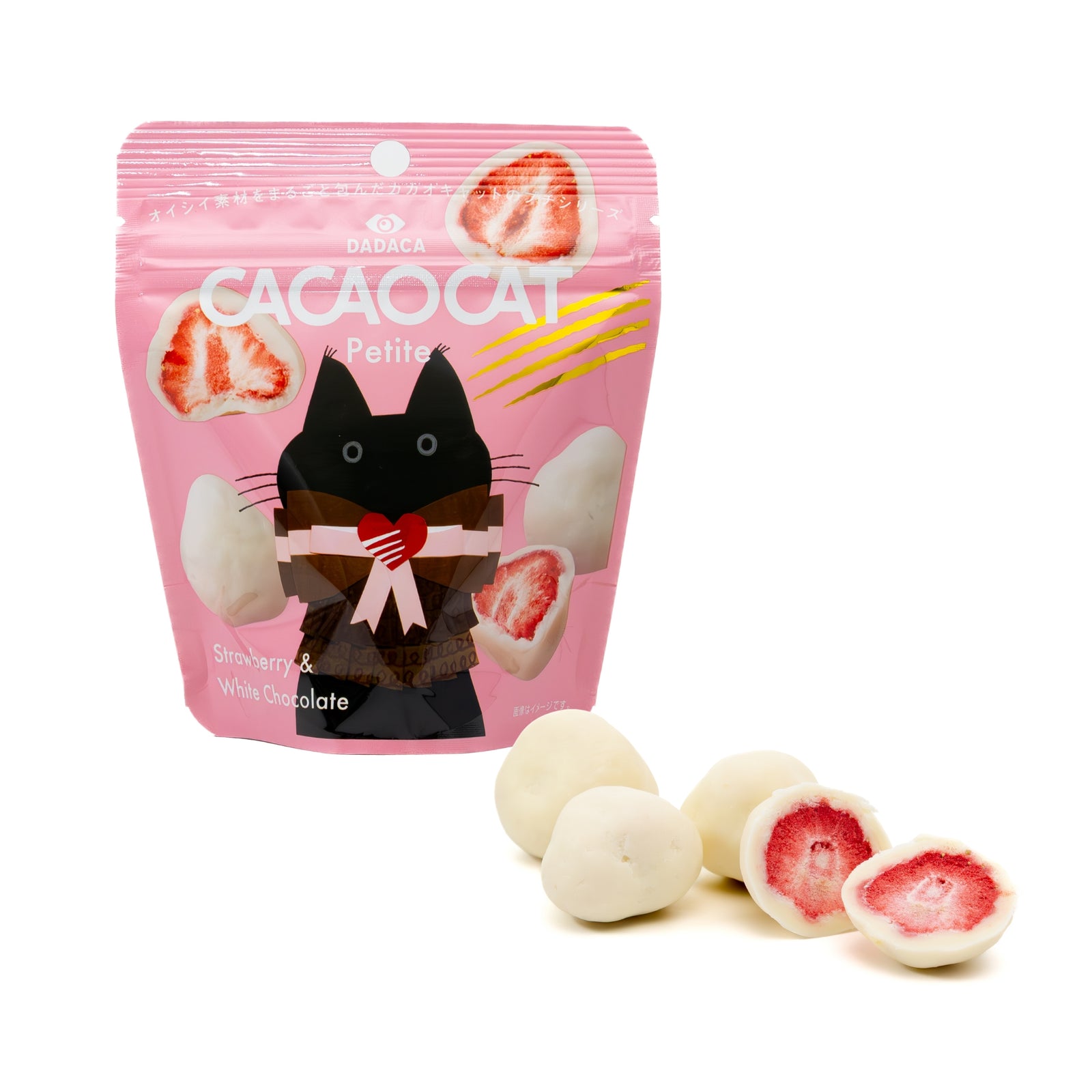 CACAOCAT petite イチゴトリュフ ｜DADACA Online Store