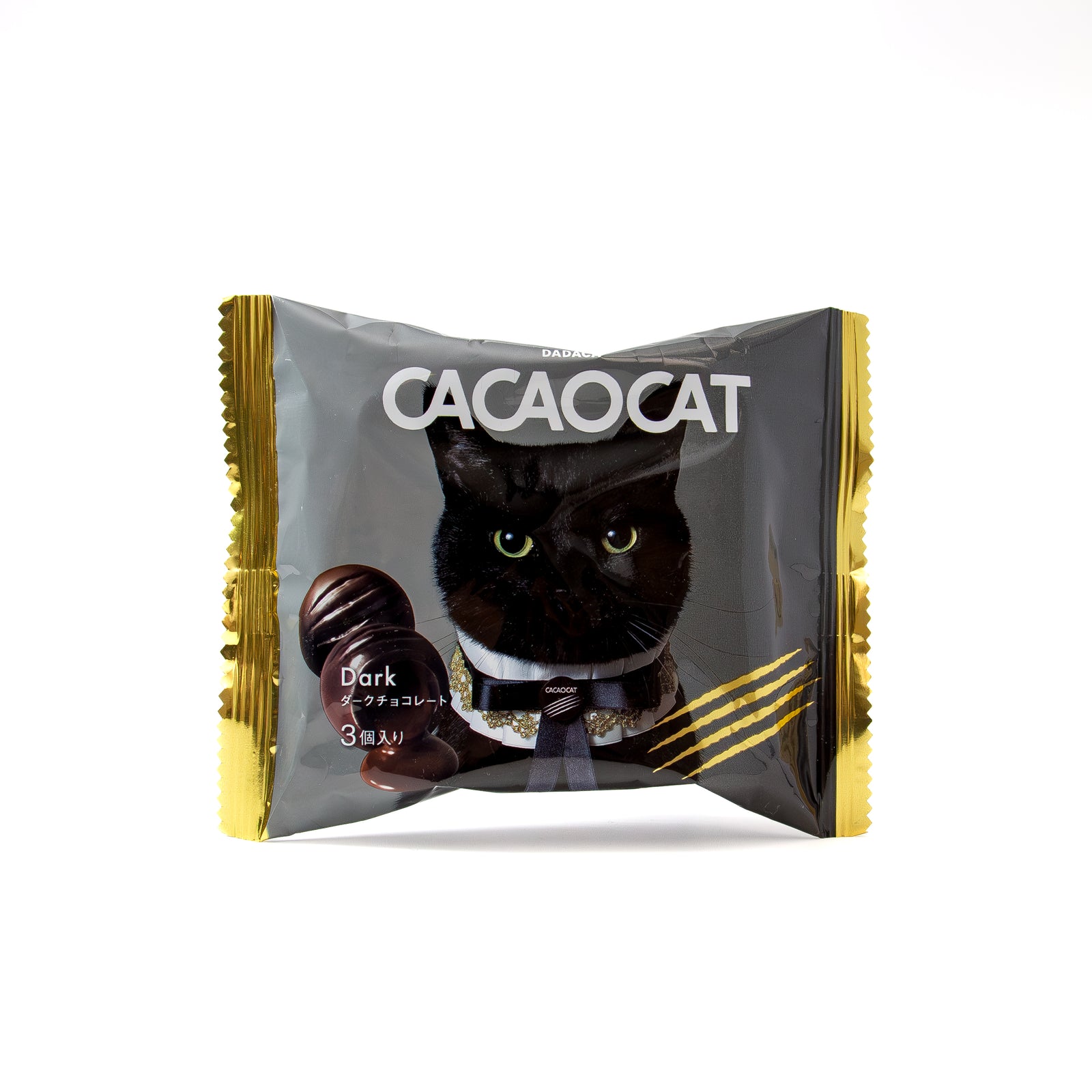 CACAOCAT ダーク 3個入り ｜DADACA Online Store
