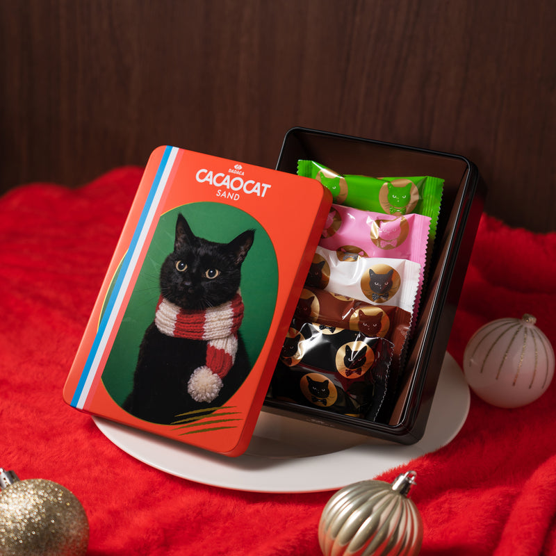 CACAOCAT SAND缶 5個入 CHRISTMAS