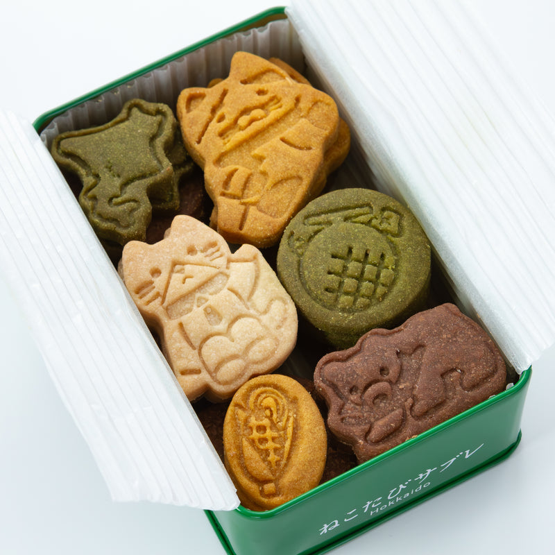 【北海道エリア・オンラインストア限定】ねこたびサブレ Hokkaido缶 Travel