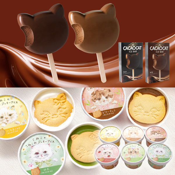 ★こねこ CACAOCAT ICE BAR × こねこねアイスセット ｜DADACA Online Store