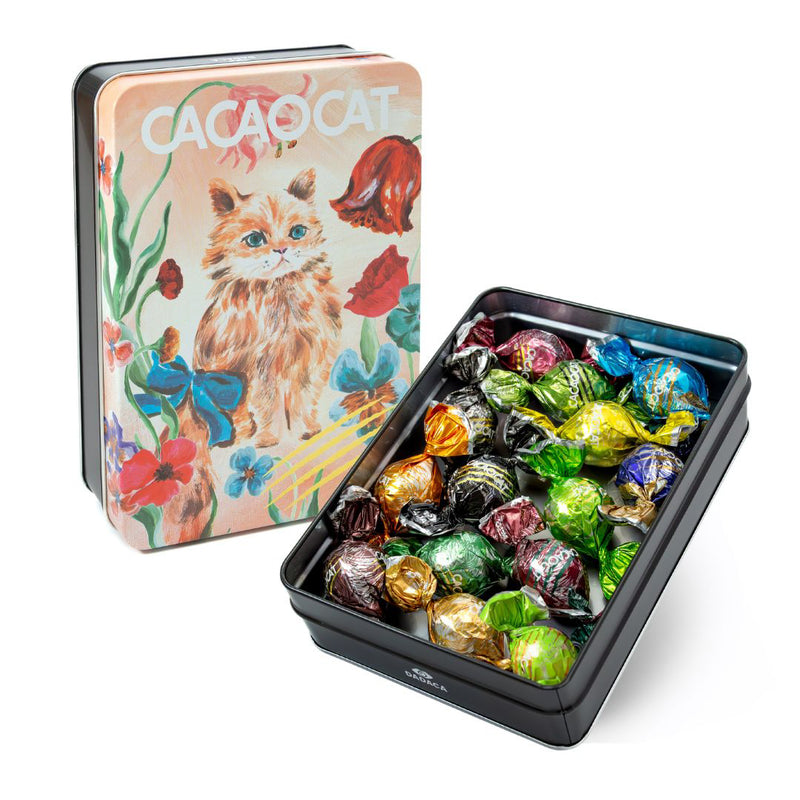 CACAOCAT缶 14個入 FLOWER ｜DADACA Online Store