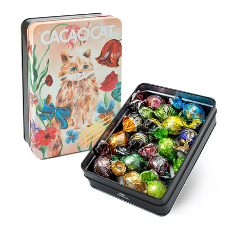 CACAOCAT缶 14個入 FLOWER