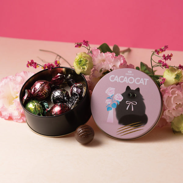 CACAOCAT缶 5個入 PINK FLOWER ｜DADACA Online Store