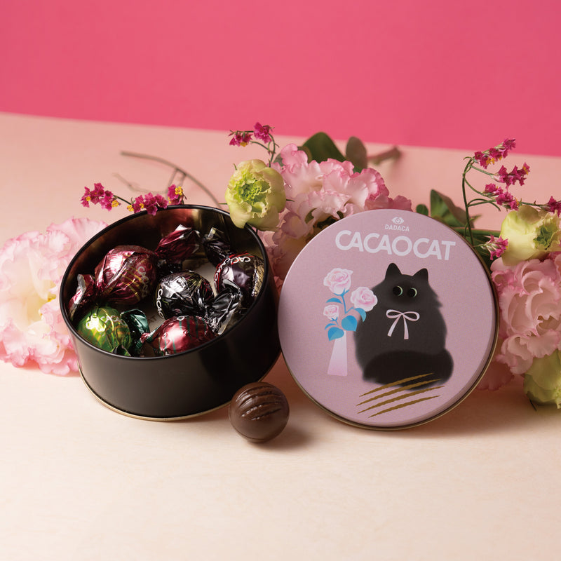 CACAOCAT缶 5個入 PINK FLOWER ｜DADACA Online Store