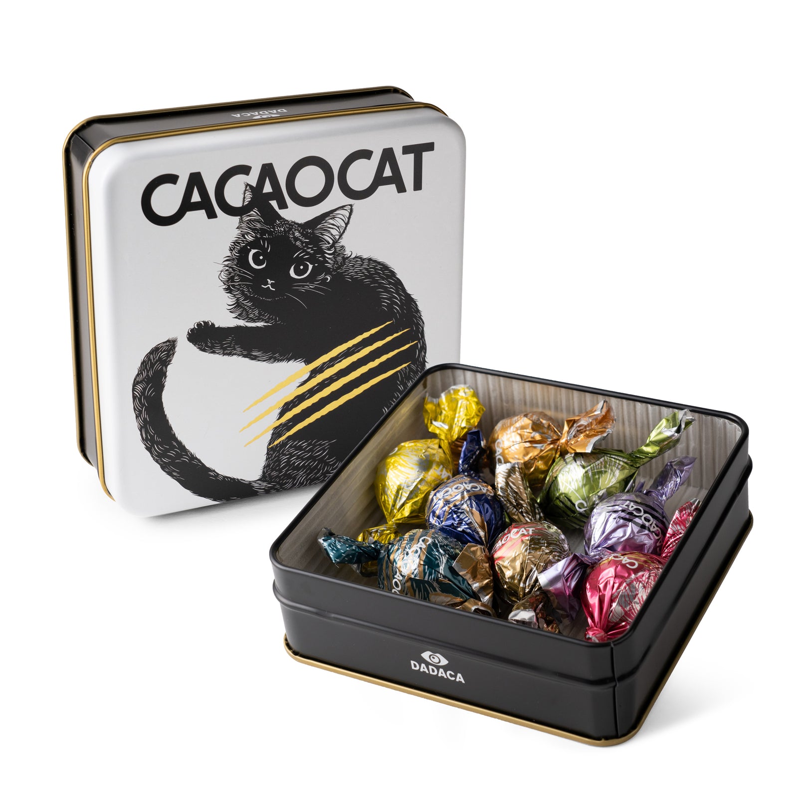 CACAOCAT缶 8個入り WHITE ｜DADACA Online Store