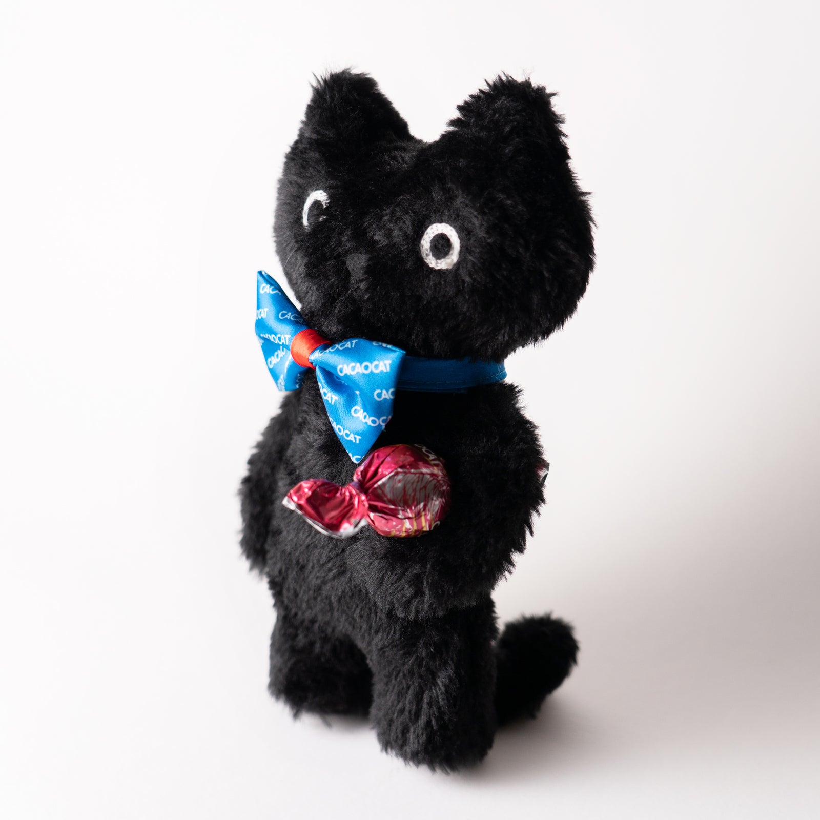非売品】チョコブランドCACAOCATの猫オブジェと台座